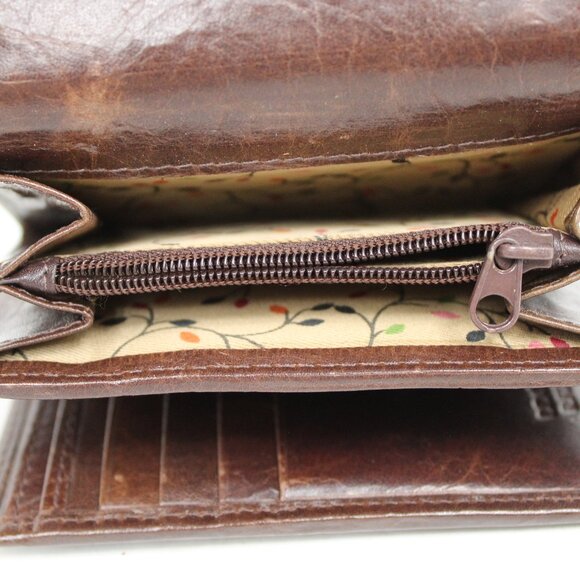 Mancini Women's RFID Secure Small Clutch Wallet Cognac 8700294-Cognac - Picture 7 of 8